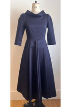 Load image into Gallery viewer, Obsession Midi Dress Navy - ARCHIVE SALE