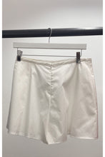 Load image into Gallery viewer, White Cotton Shorts - ARCHIVE SALE