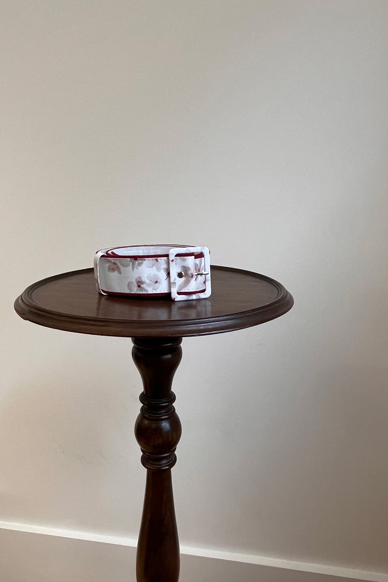 Load image into Gallery viewer, Flora Cherry Blossom Cotton Belt ARCHIVE SALE