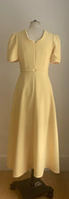 Load image into Gallery viewer, Yellow Cloque Dress ARCHIVE SALE