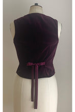 Load image into Gallery viewer, Waistcoat Houndstooth Tweed High Neckline ARCHIVE SALE