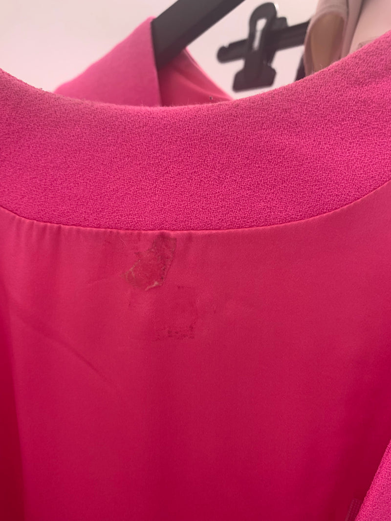 Load image into Gallery viewer, Annabel Bow Shift Dress 26 Raspberry - ARCHIVE SALE