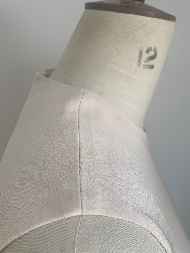 Load image into Gallery viewer, Hight Neck Silk Camisole Blush ARCHIVE SALE