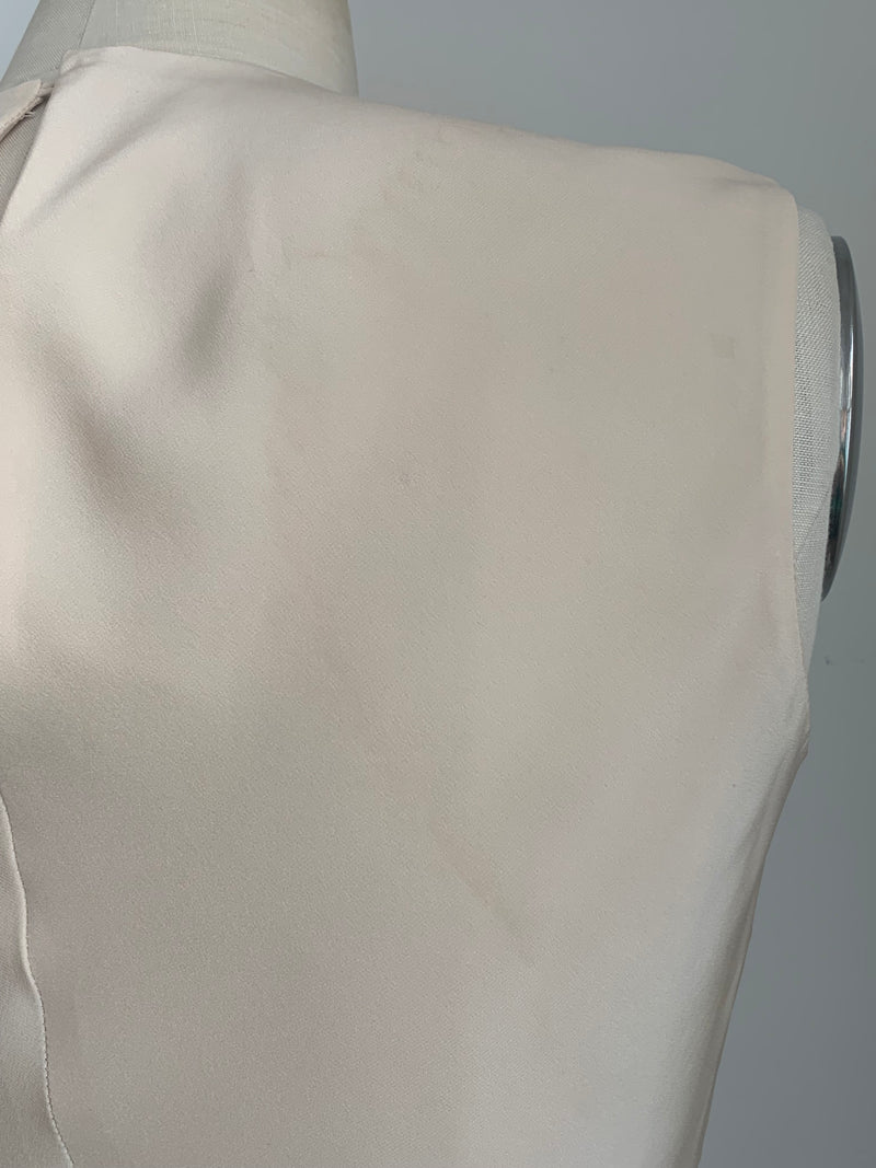 Load image into Gallery viewer, Hight Neck Silk Camisole Nude ARCHIVE SALE