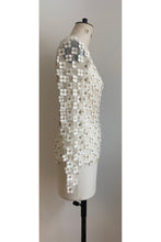 Load image into Gallery viewer, Blouses Appliqué Daisy Lace Ivory - ARCHIVE SALE