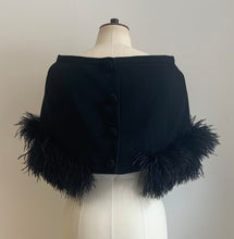 Load image into Gallery viewer, Cape Black Feathers - ARCHIVE SALE