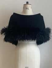 Load image into Gallery viewer, Cape Black Feathers - ARCHIVE SALE