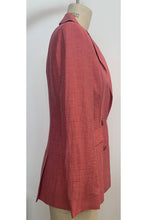 Load image into Gallery viewer, Rappalo Rasperry Luxe Linen Blazer ARCHIVE SALE
