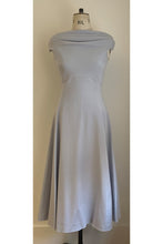 Load image into Gallery viewer, Silk Crepe Dress Ceil Blue - ARCHIVE SALE