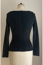 Load image into Gallery viewer, High Neck Stretch Metallic Top ARCHIVE SALE