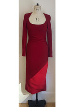 Load image into Gallery viewer, Dress Stretch Crepe Red - ARCHIVE SALE