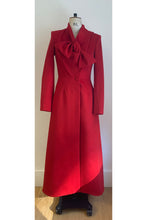 Load image into Gallery viewer, Prue Formal Coat Dress Red Cashmere ARCHIVE SALE