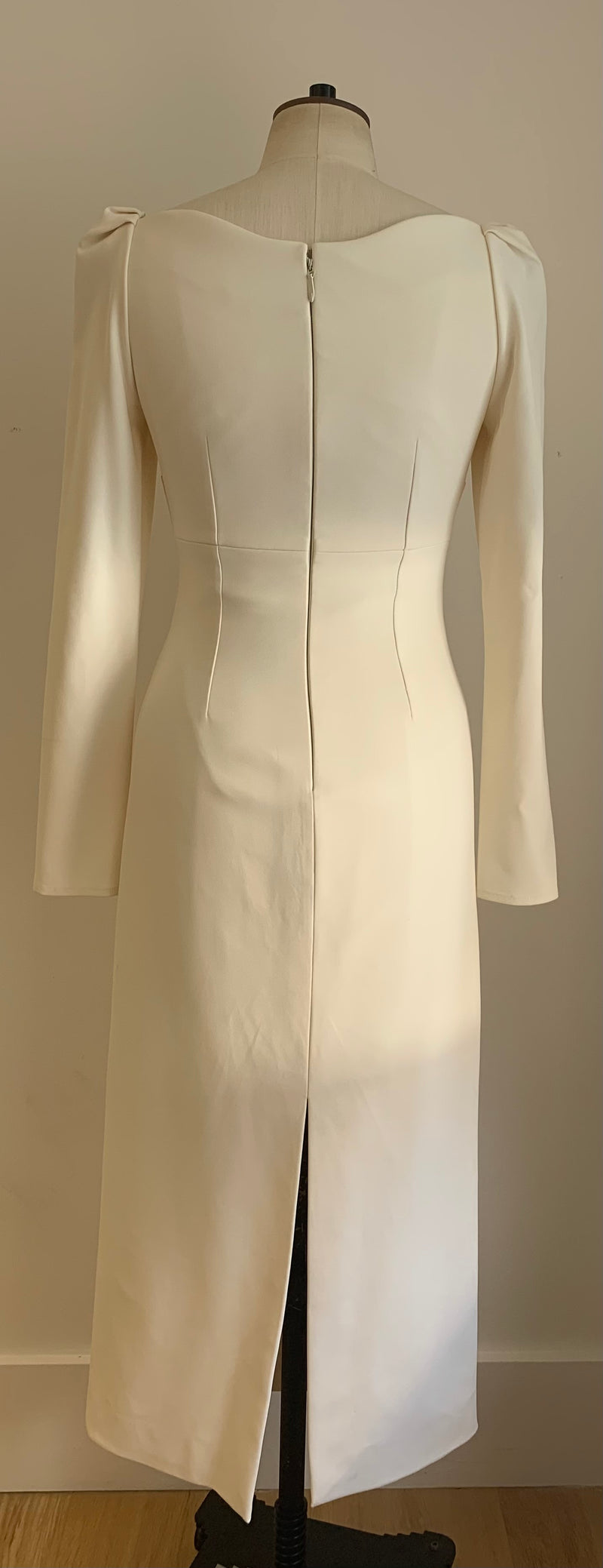 Load image into Gallery viewer, Dress Stretch Crepe Cream - ARCHIVE SALE