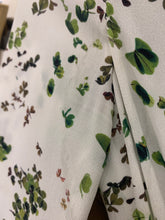 Load image into Gallery viewer, Veronique Full Length Silk Tea Dress Clover Floral  - ARCHIVE SALE