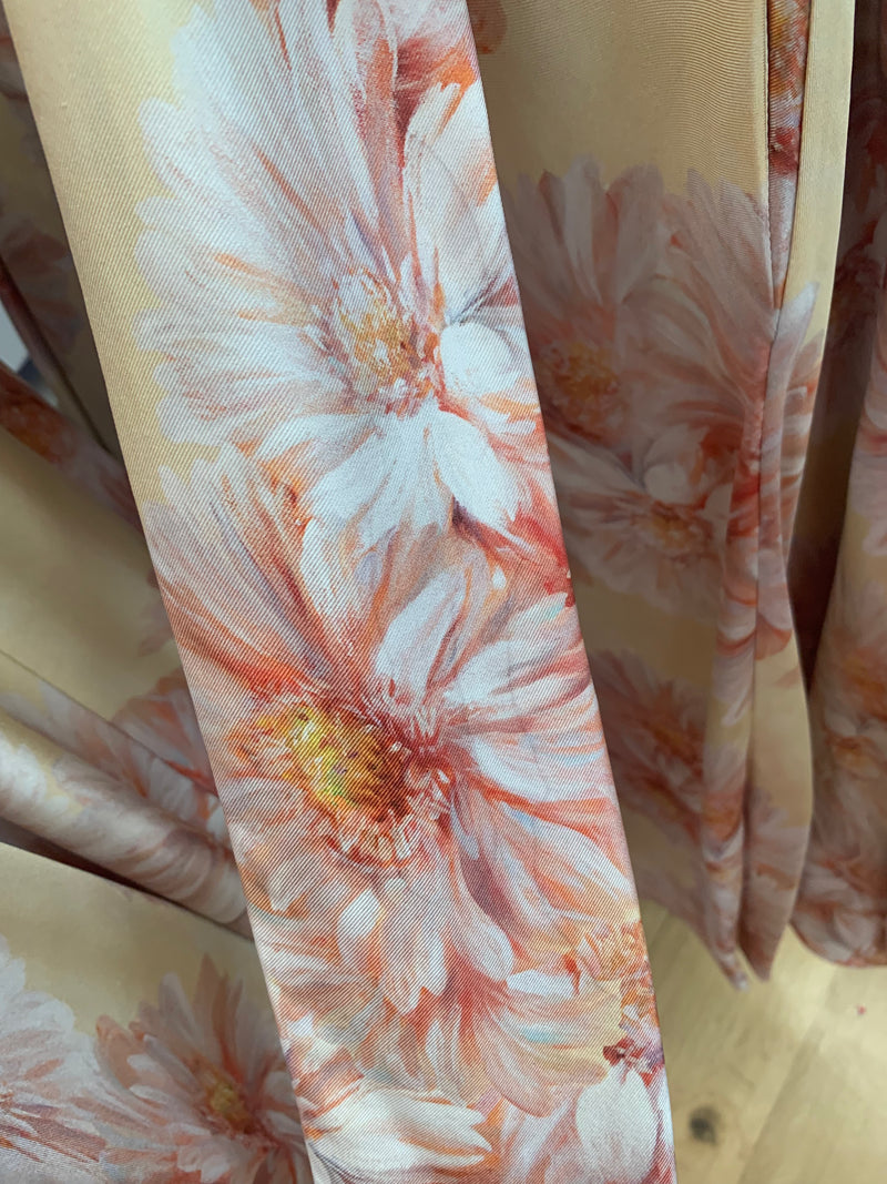 Load image into Gallery viewer, Crawford Lemon Gerbera Silk Dress x Marieluise Bantel - ARCHIVE SALE