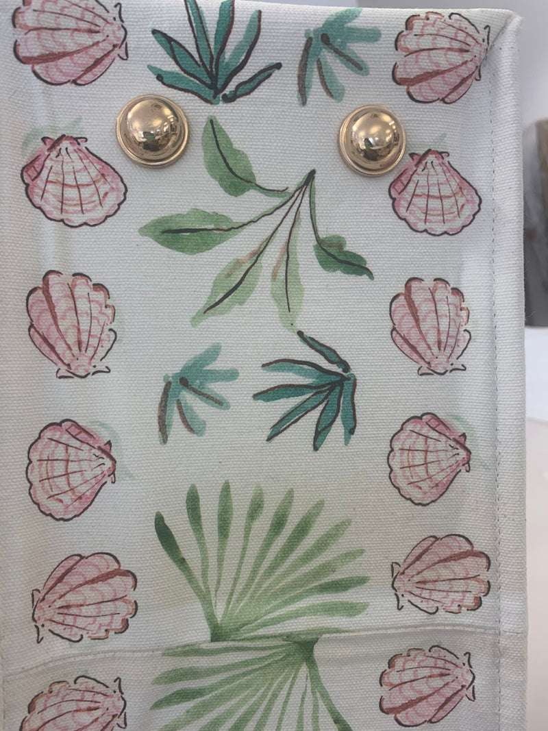 Load image into Gallery viewer, Barbados Canvas Tote Bag x Susannah Garrod - ARCHIVE SALE