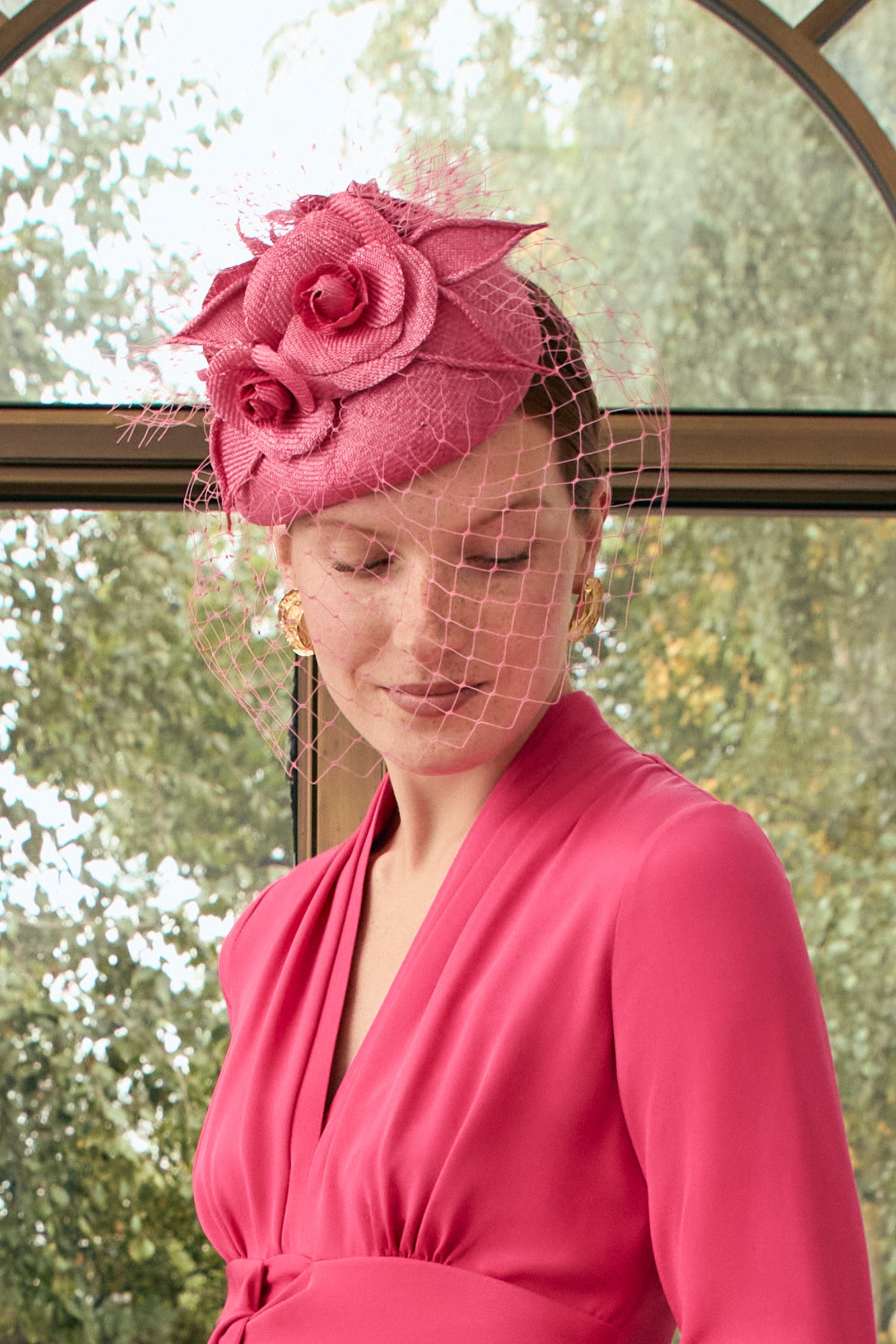 Jitterbug Straw Cocktail Hat x Edwina Ibbotson