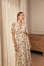 Load image into Gallery viewer, Julia Dress Lemon Anemone Floral