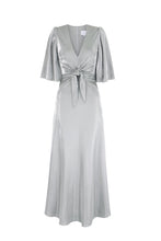 Load image into Gallery viewer, Kobe Long Jersey Dress Burnished Silver - ARCHIVE SALE