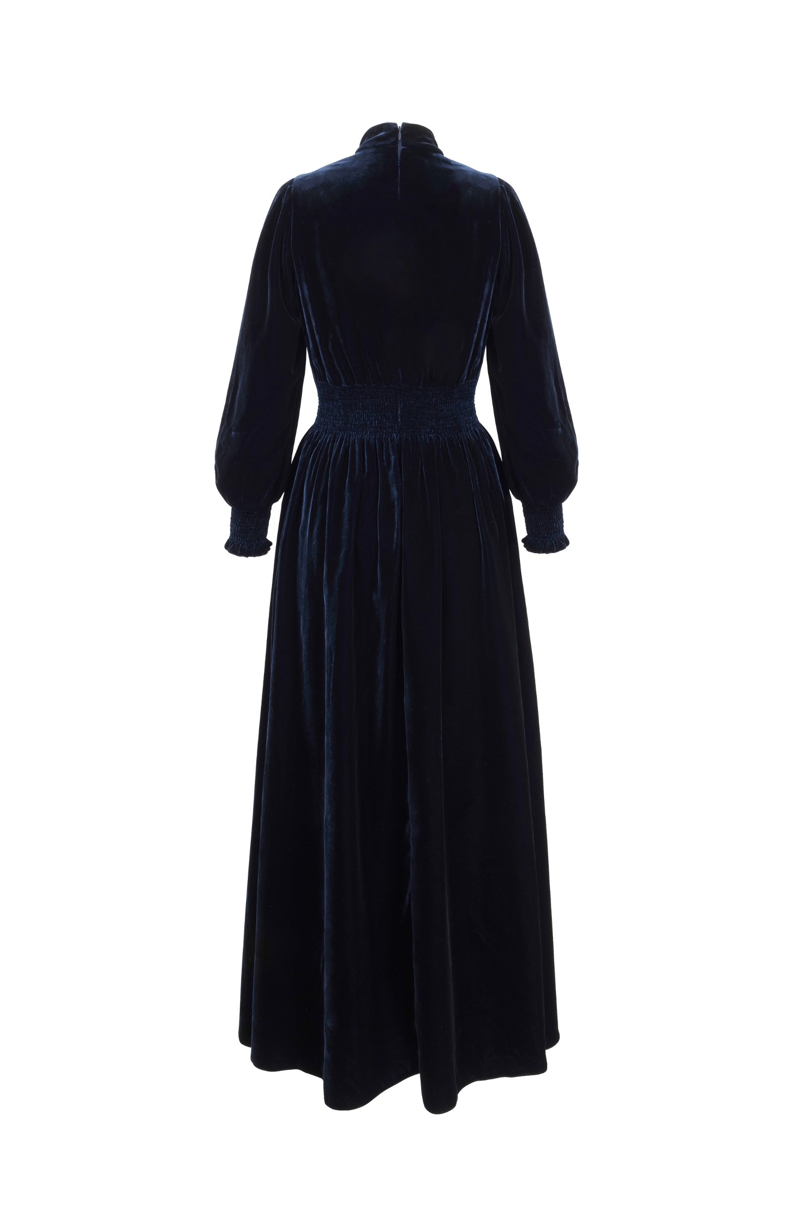 Kumiko Dress Navy Velvet