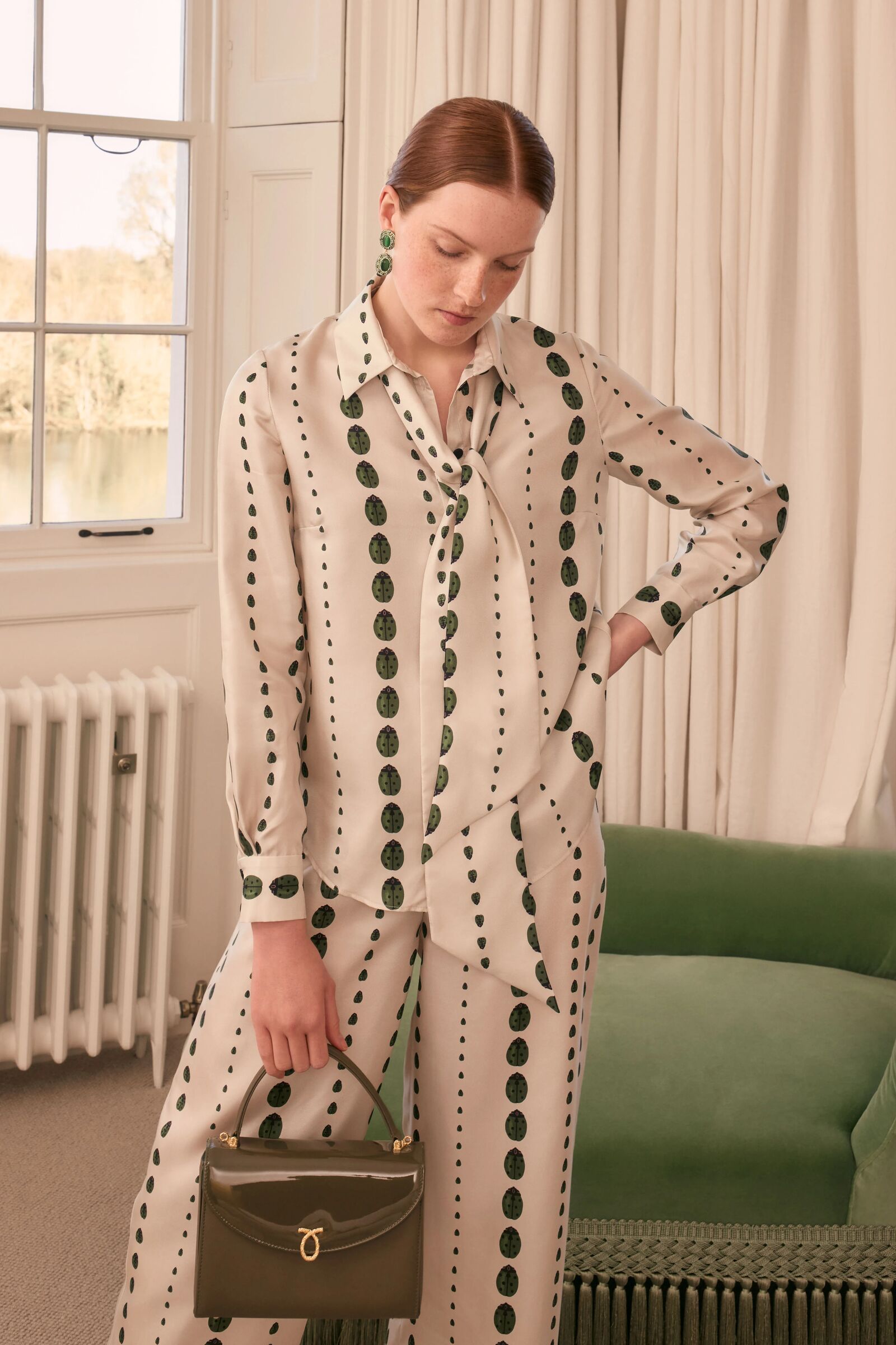 Ladybird Silk Twill Set – Suzannah London