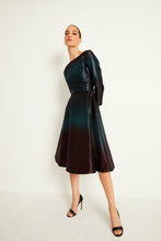 Load image into Gallery viewer, Lara Boat Neck Ombre Dress - ARCHIVE SALE