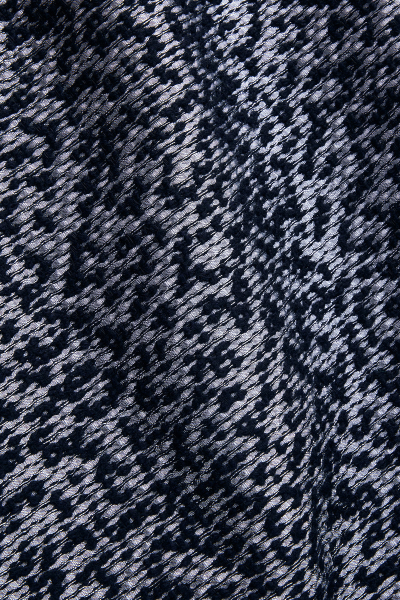 Load image into Gallery viewer, Larchmont Coat Dress Cloqué Dove and Navy
