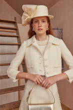 Load image into Gallery viewer, Layla Jacket Cream Tweed