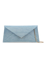Load image into Gallery viewer, Lee Lineage Denim Clutch x Tyler Ellis
