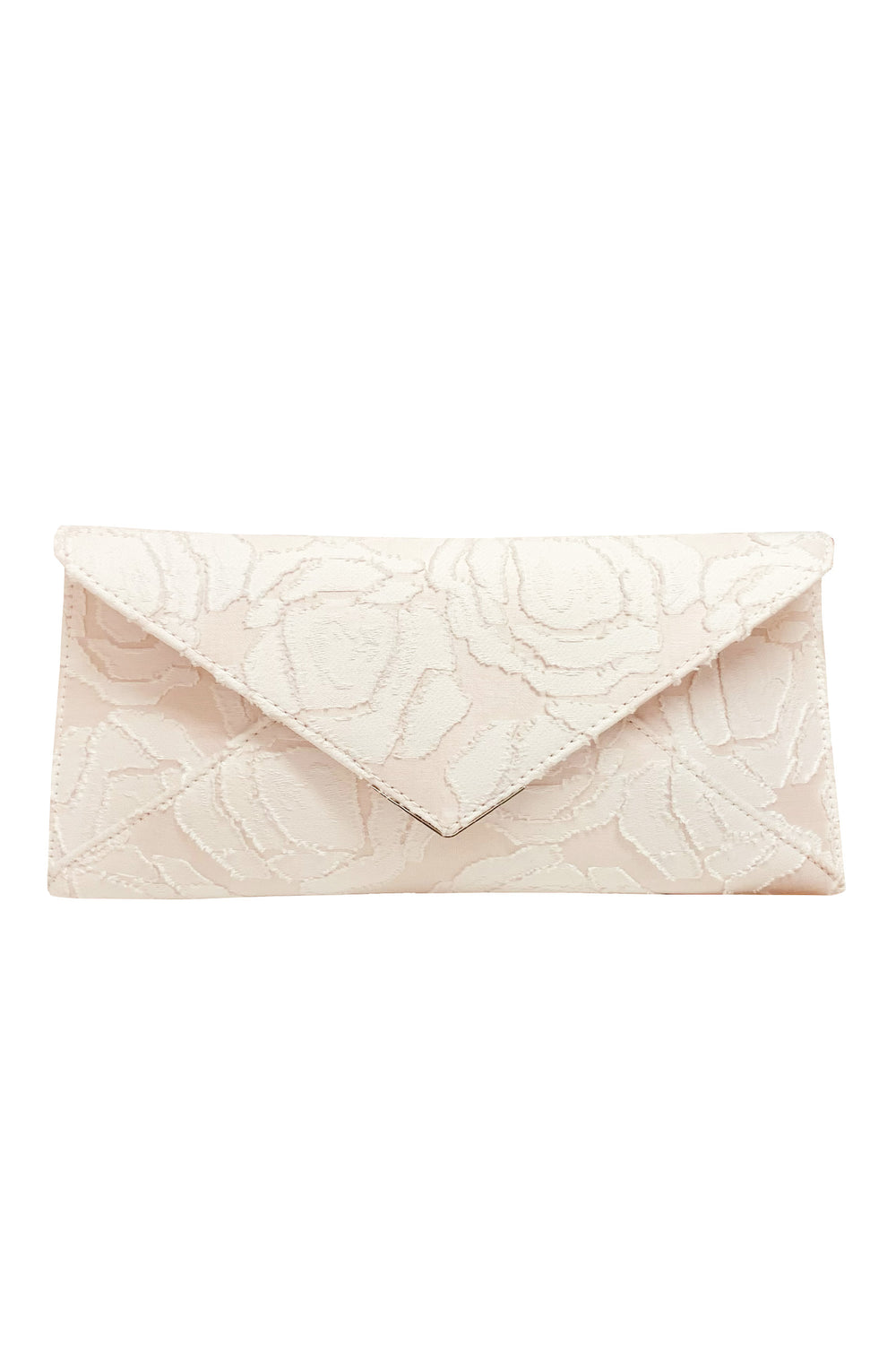 Load image into Gallery viewer, Lee Lineage Clutch Ivory Rose Organza x Tyler Ellis