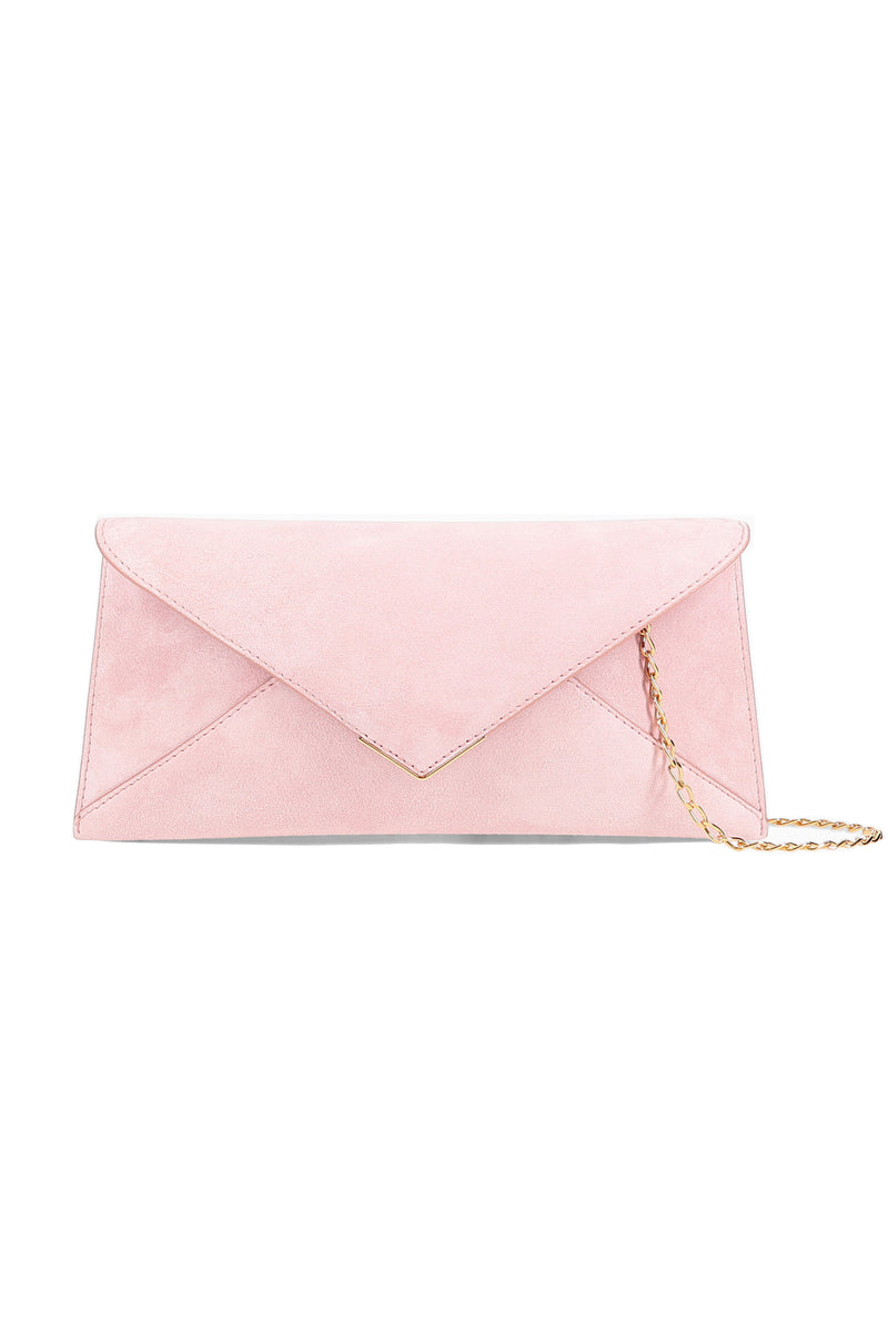 Load image into Gallery viewer, Lee Lineage Clutch English Pink Suede x Tyler Ellis