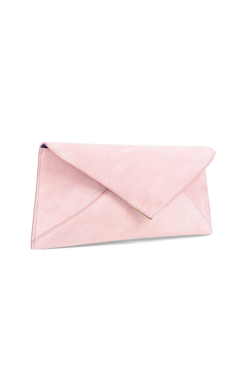 Load image into Gallery viewer, Lee Lineage Clutch English Pink Suede x Tyler Ellis