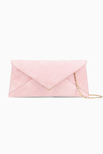 Load image into Gallery viewer, Lee Lineage Clutch English Pink Suede x Tyler Ellis