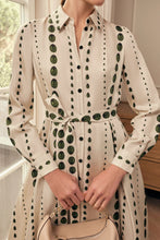 Load image into Gallery viewer, Lexi Ladybird Silk Twill Shirt Dress