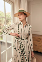 Load image into Gallery viewer, Lexi Ladybird Silk Twill Shirt Dress