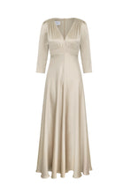 Load image into Gallery viewer, The Lisa Luxe Dress Silver ARCHIVE SALE