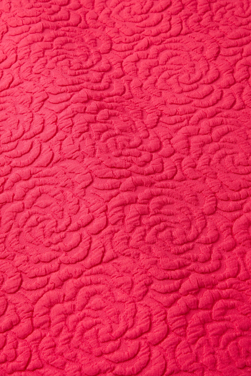 Load image into Gallery viewer, Lottie Dress Sculpted Cloqué Pink