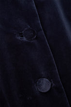 Load image into Gallery viewer, Rapallo Double Breasted Blazer Navy Velvet