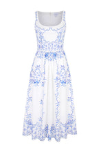 Load image into Gallery viewer, Madeira Sun Dress Agapanthus x Rachel Levy