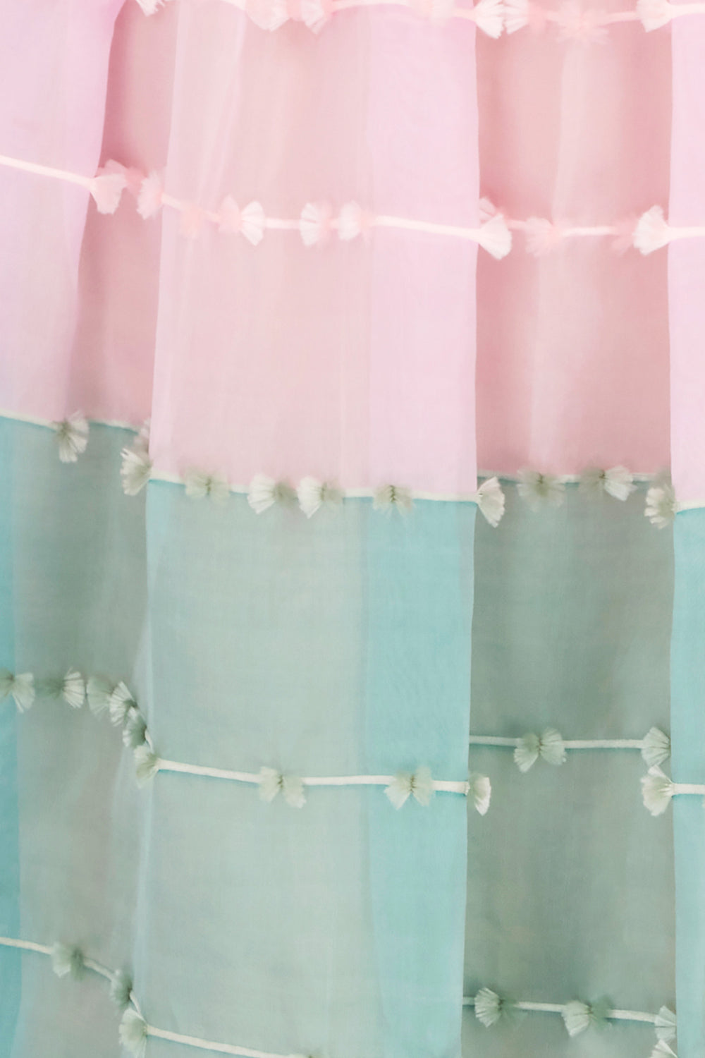 Load image into Gallery viewer, Maria Organza Rainbow Midi Dress