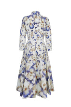 Load image into Gallery viewer, Montecito Cotton Shirt Dress Blue Iris x Rachel Levy ARCHIVE SALE