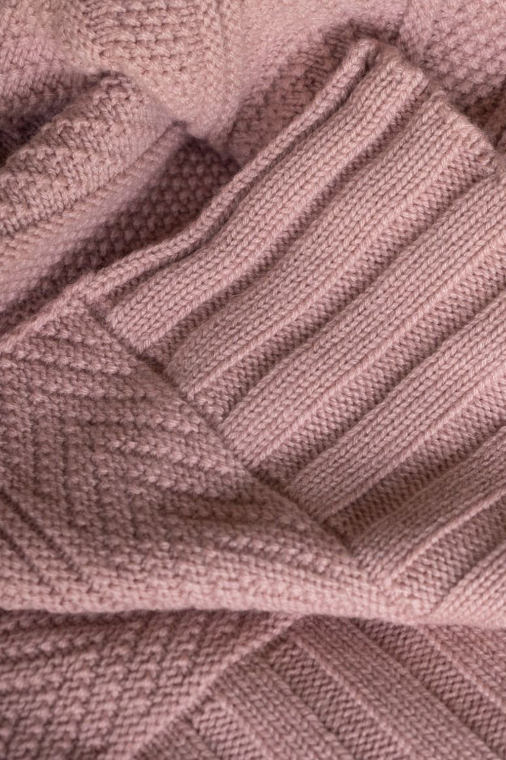 Load image into Gallery viewer, Moorland Pink Cashmere Blanket