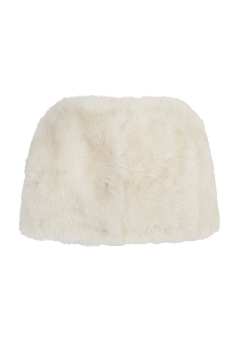 Load image into Gallery viewer, Nebraska Sheepskin Cape Snow