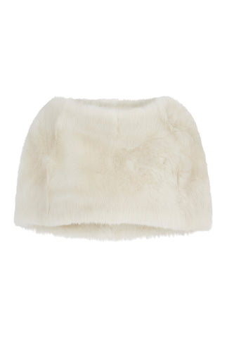 Nebraska Sheepskin Cape Snow