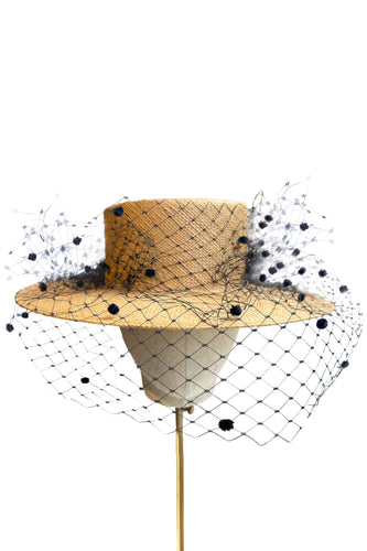 Nixi Straw Boater x Jane Taylor