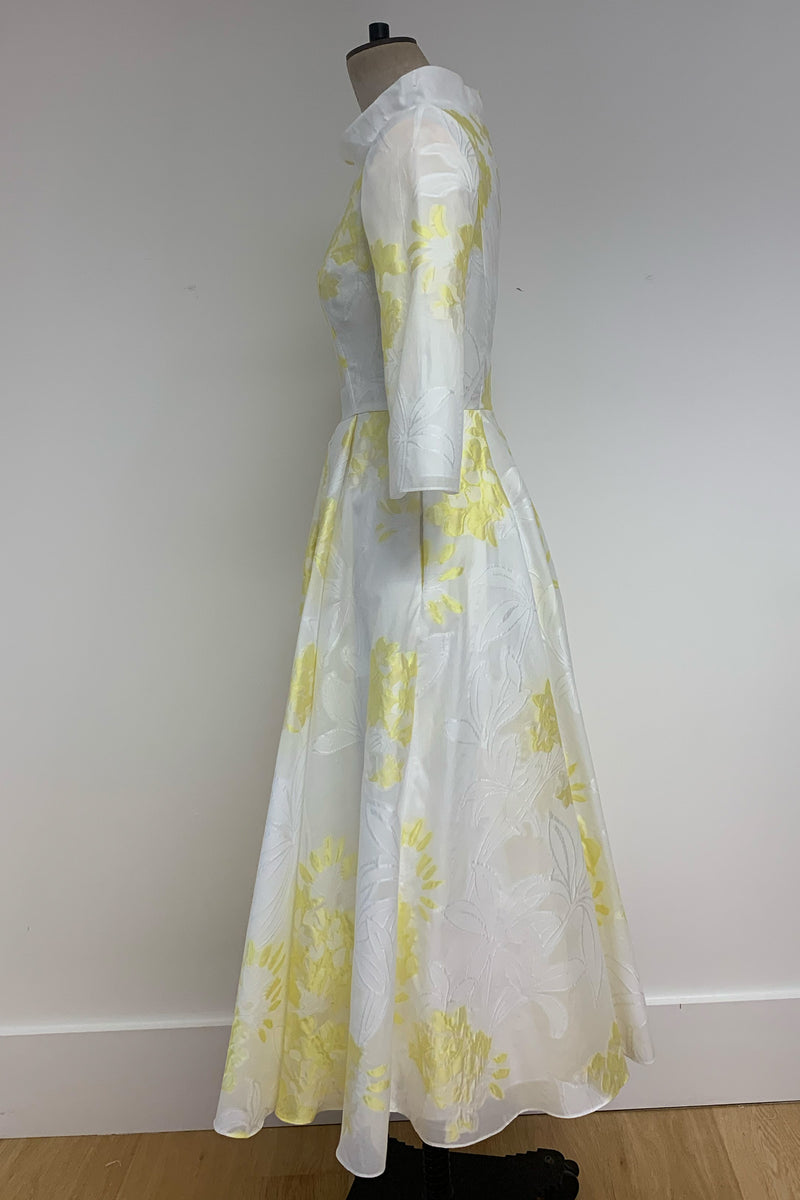Load image into Gallery viewer, Obsession Dress Floral Jacquard - ARCHIVE SALE