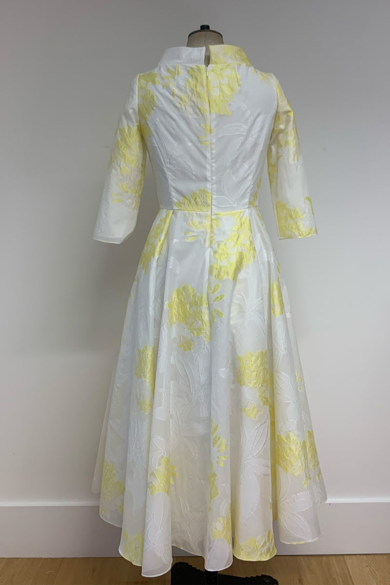 Load image into Gallery viewer, Obsession Dress Floral Jacquard - ARCHIVE SALE