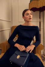 Load image into Gallery viewer, Oona Jersey Dress Navy