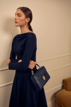 Load image into Gallery viewer, Oona Jersey Dress Navy