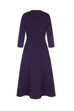 Load image into Gallery viewer, Ophelia Dress Stretch Crepe Blackcurrant